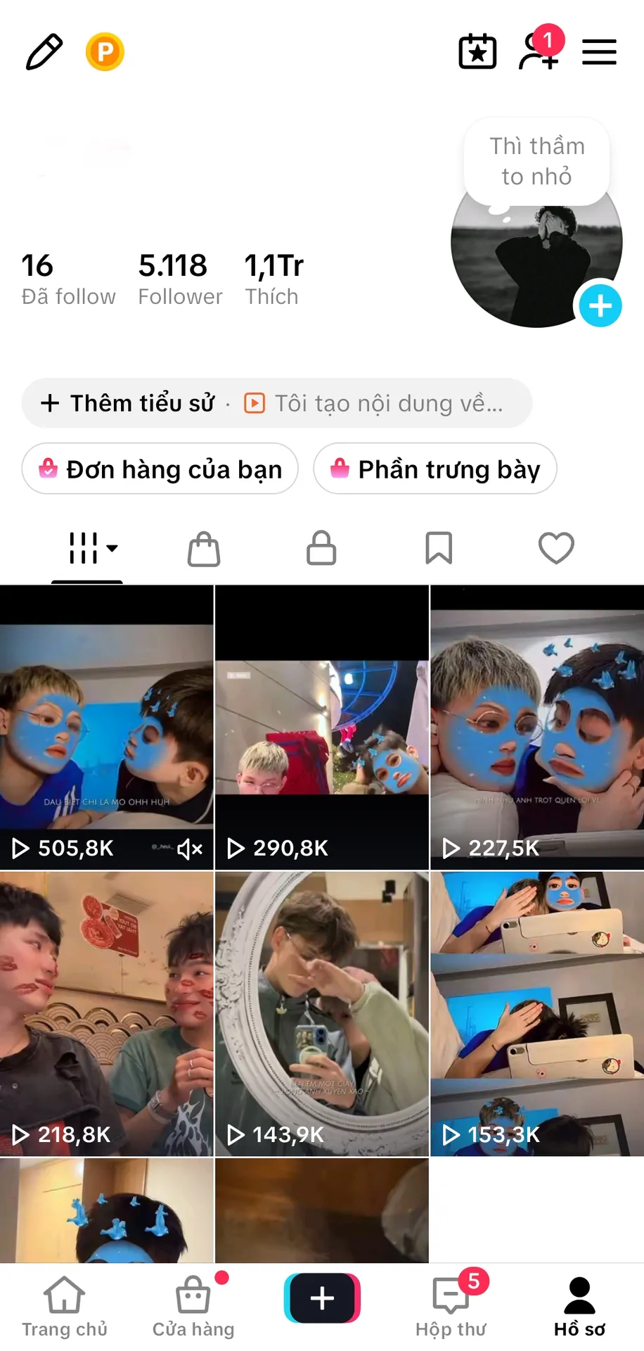 Cá Nhân Nam Tim Cao 1