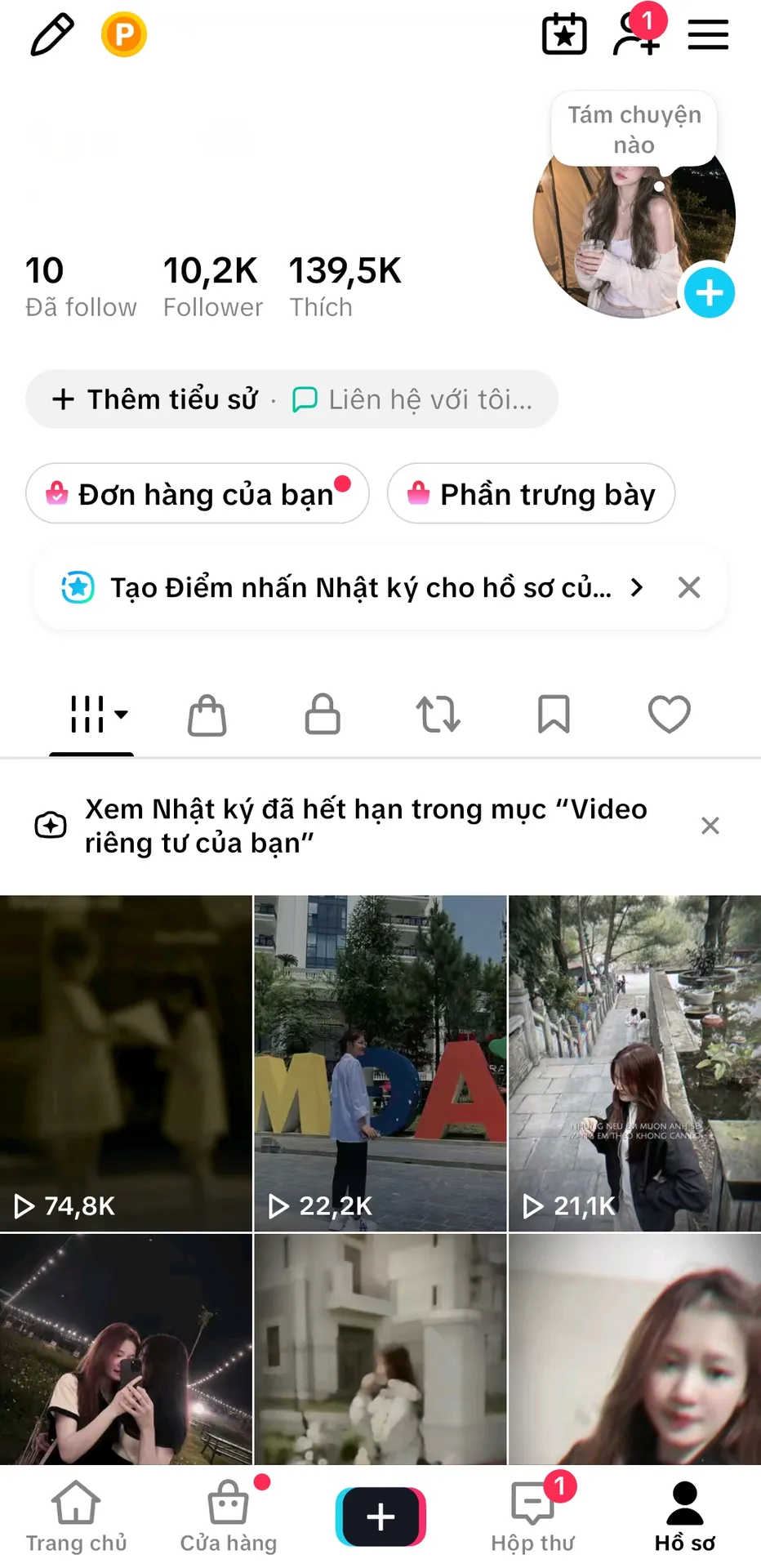 Chủ Đề Cá Nhân Nữ